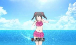 动漫泳衣美女,动漫世界中的清凉魅力